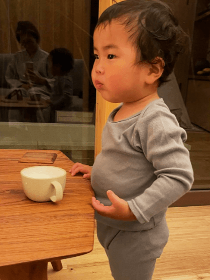 子ども用のパジャマも準備されていました