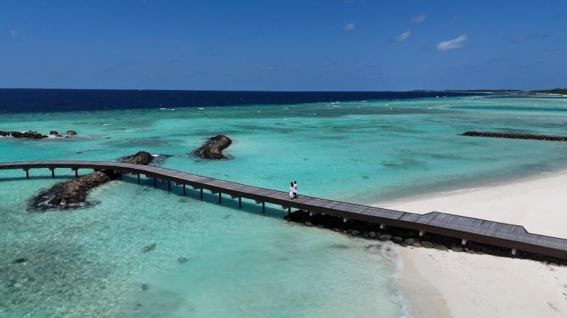 ザ レジデンス モルディブ アット ディグラにて