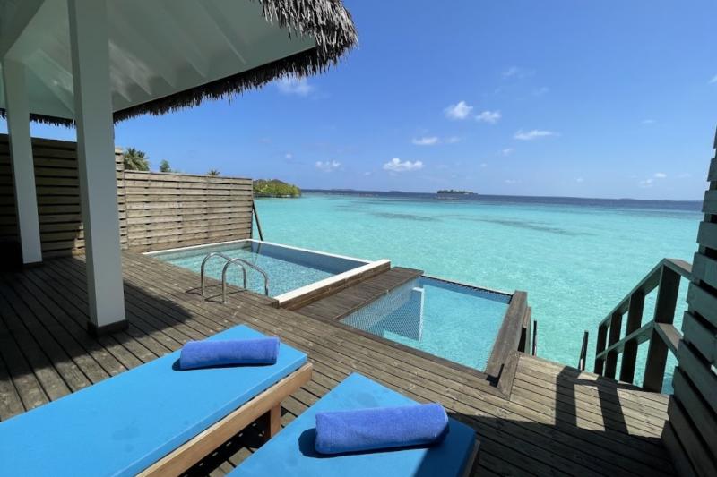 広々としたデッキ