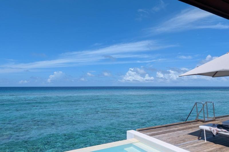 お部屋から見えるキラキラの海！