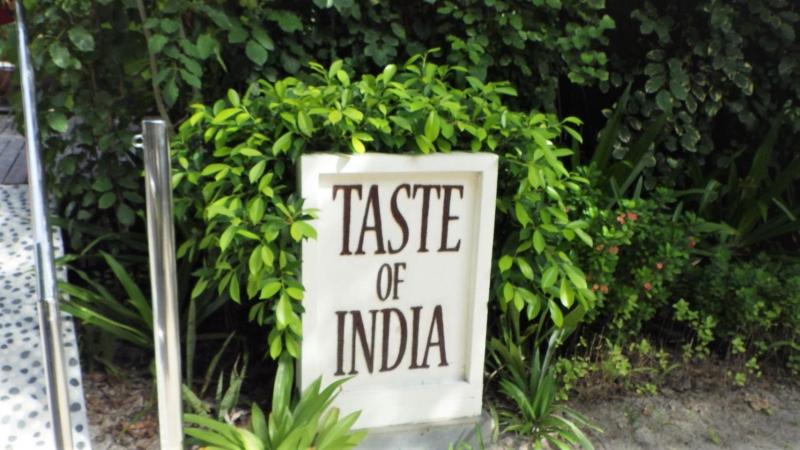 インド料理の「TASTE OF INDIA」