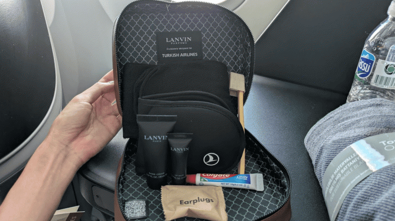 ランバンのアメニティポーチ