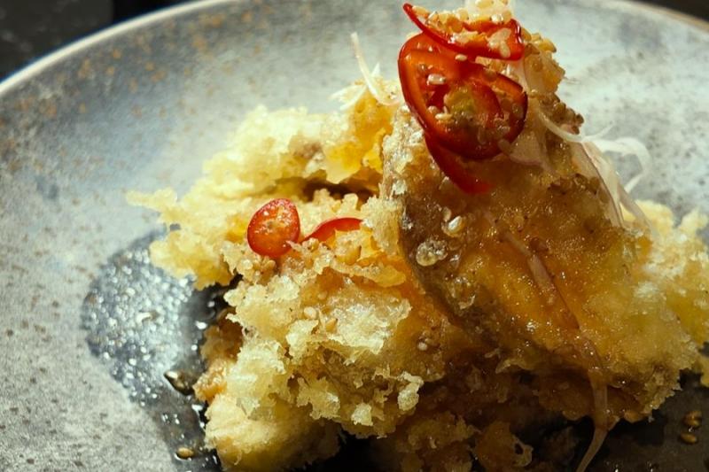 シイタケと茄子の南蛮漬け