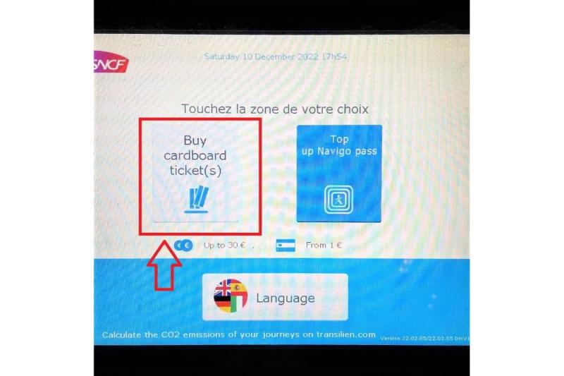 ◆Step3チケット購入は左の「Buy cardboard ticket(s)」を選択