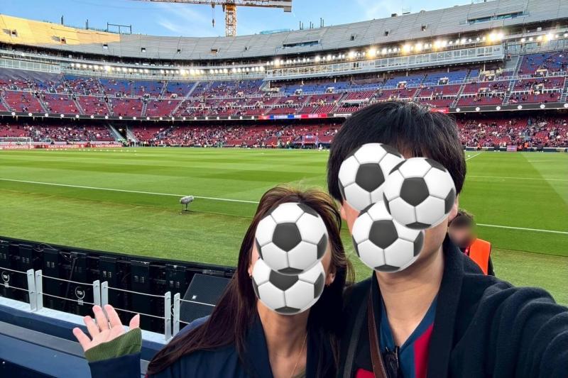 バルセロナでサッカー観戦！