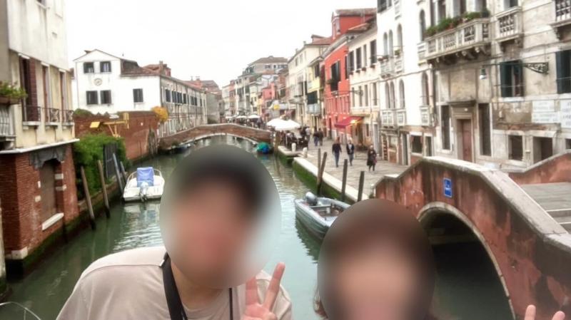 イタリア・ベネチアにて