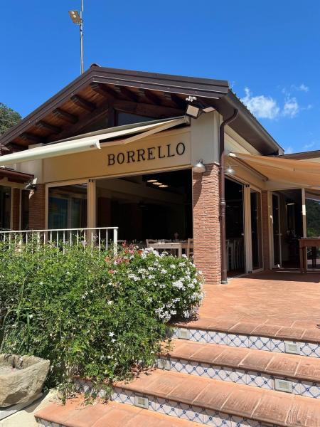 Fattoria Borrelloは大自然かつオープンエアなお店で食事ができる素晴らしい環境でした