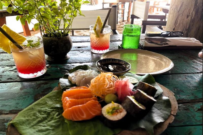 お寿司はランチや軽食に
