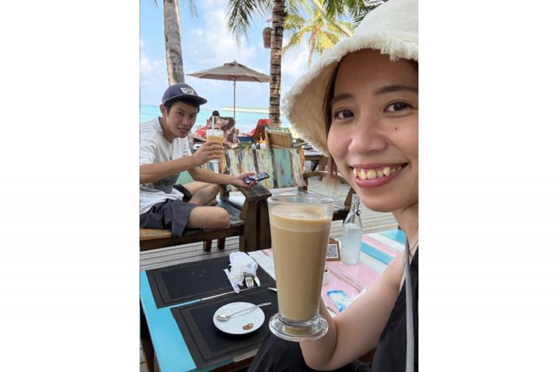 ホットコーヒーなのにビッグサイズ！