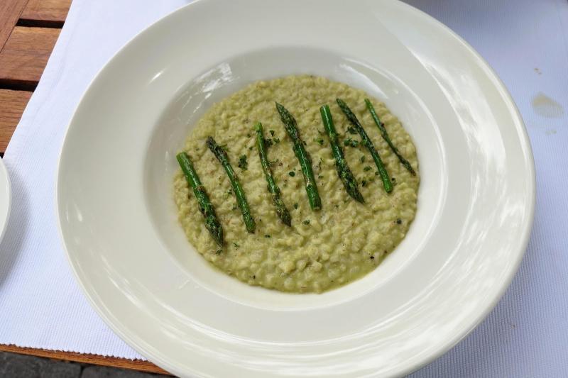 アスパラガスのリゾット
