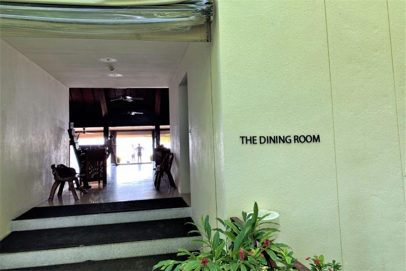 朝食会場「ザ ダイニングルーム（THE DINING ROOM ）」です