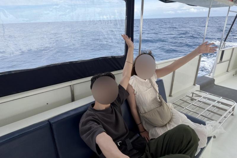 ドルフィンクルーズにて