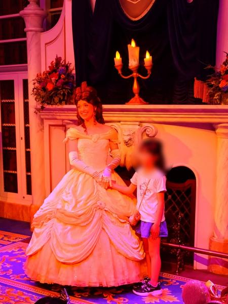 憧れのお姫様との記念撮影！ ドキドキ！！