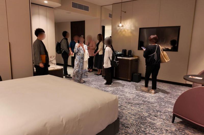 スタンダードのお部屋でも十分な広さです