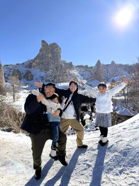 冬のカッパドキアにて