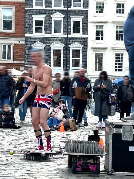 ロンドンの街中