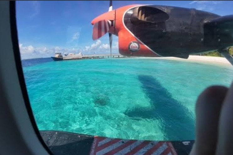 水上飛行機でウェスティンに移動！ 初めての水上飛行機に終始ワクワクでした！