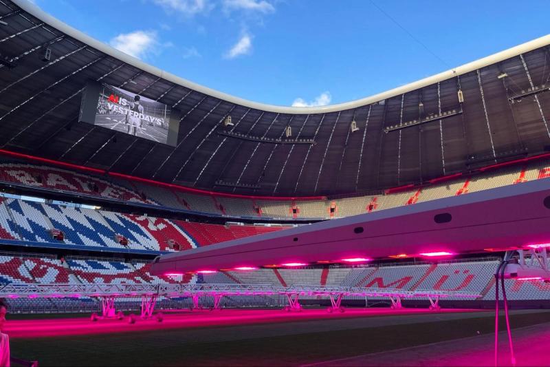 アリアンツ アレーナのガイド付きツアー