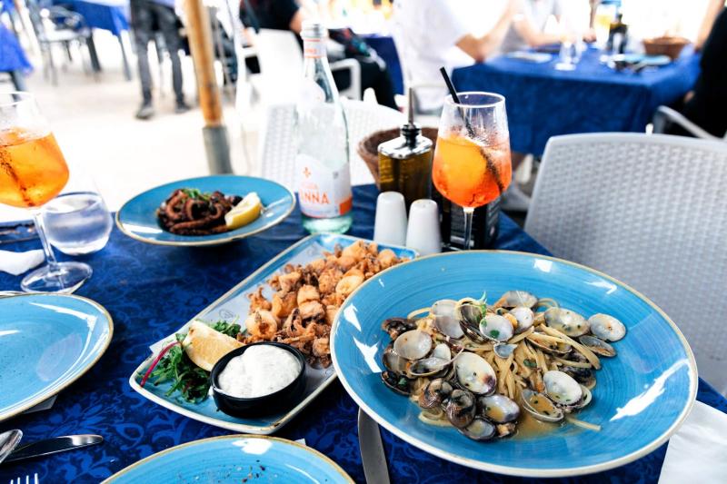 マルサシュロックで食べた魚介類は絶品でした！