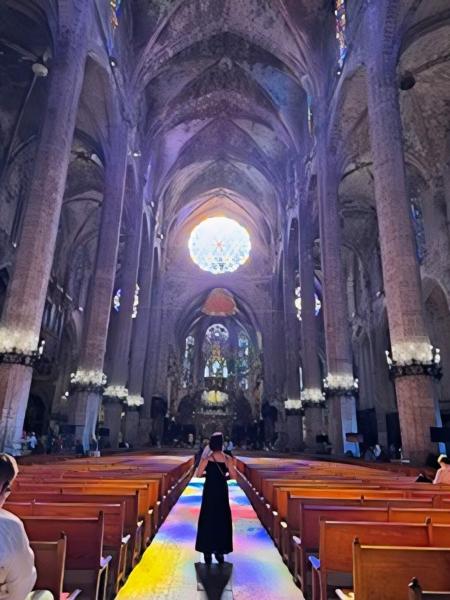 マヨルカ大聖堂内