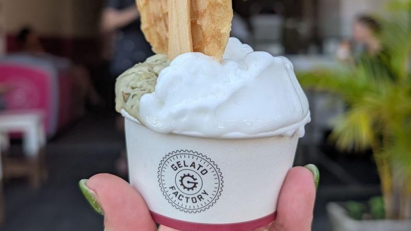 バリの暑さにぴったりでした！