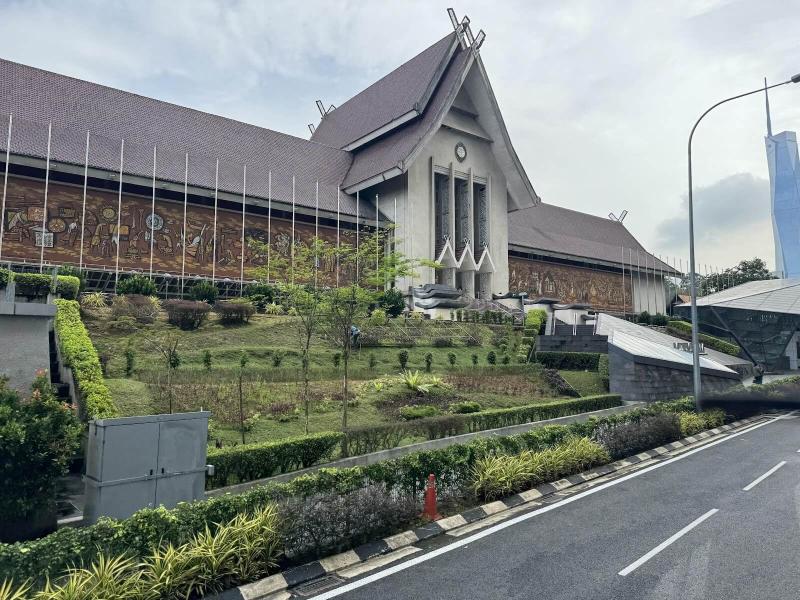 マレーシア国立博物館。現代までのマレーシアの歴史を学ぶことのできる博物館です