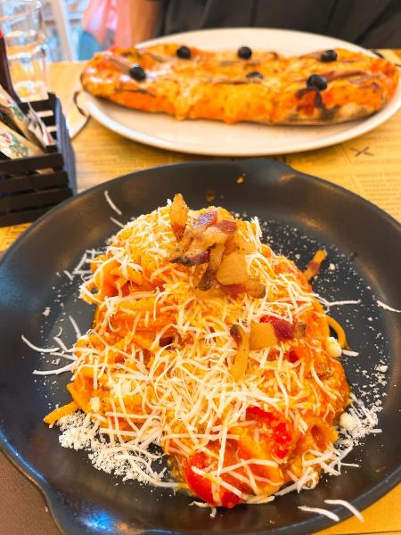 ローマで食べたアマトリチャーナ