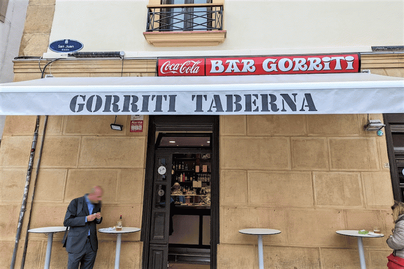 Gorriti Tabernaの店頭
