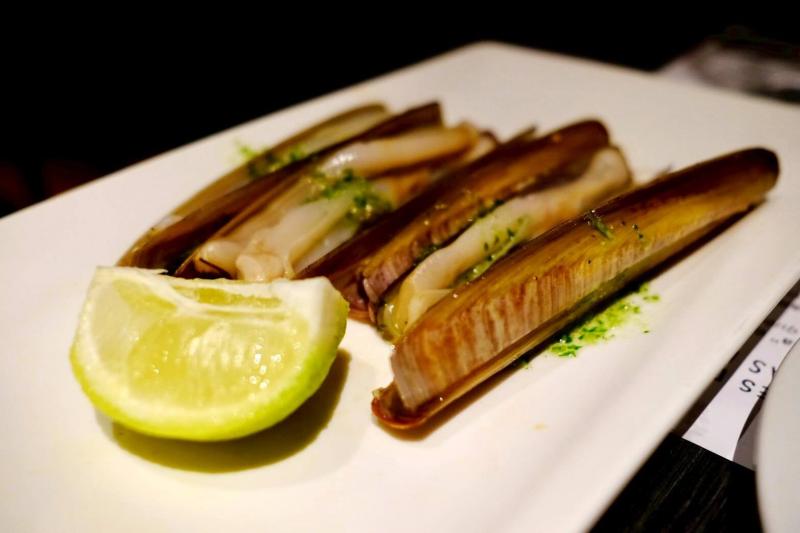 念願のマテ貝＠Cerveceria Catalana