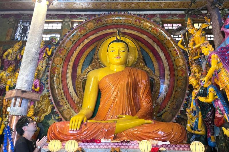 コロンボで最も古い仏教寺院、ガンガラーマ寺院
