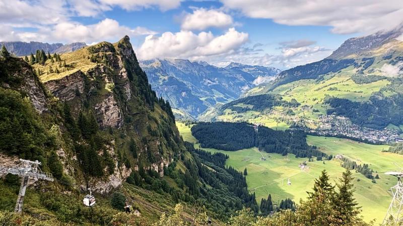 トリュプゼーでハイキング