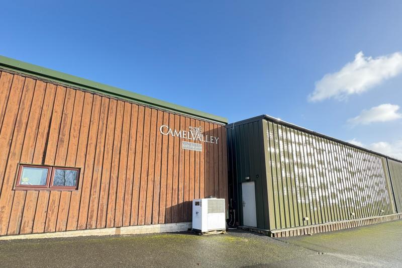 Camel Valley Vineyardの外観