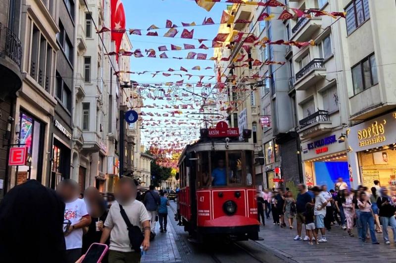 イスタンブールのイスティクラール通り