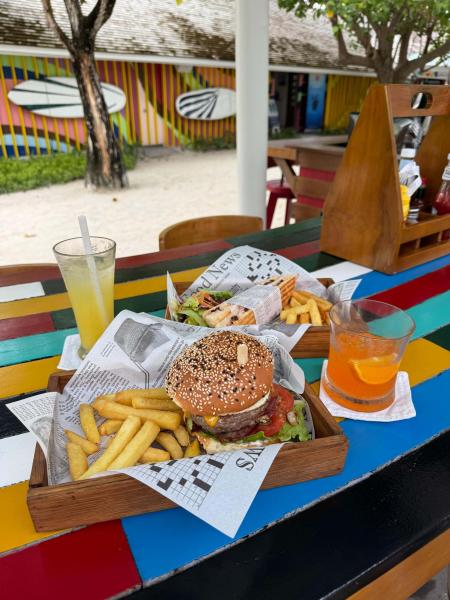 楽しみにしていたラックスバーガー！