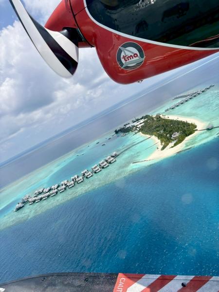 水上飛行機からの景色も最高！