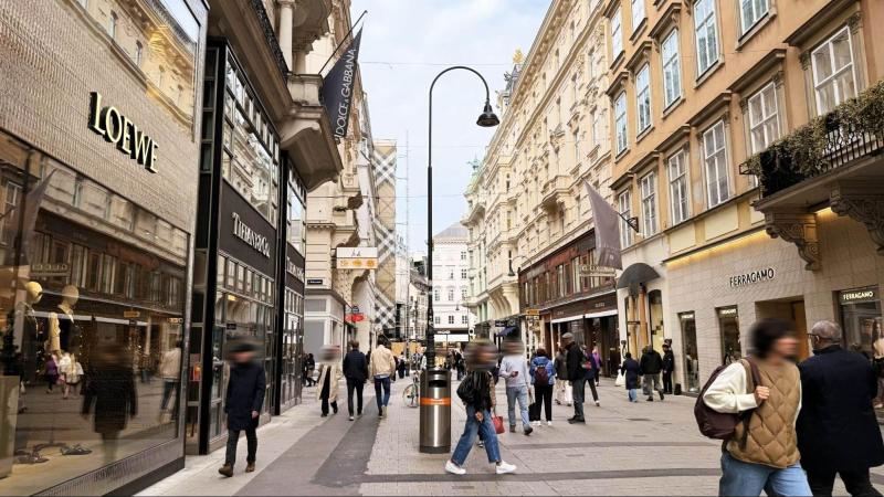 ウィーンの美しい街並み