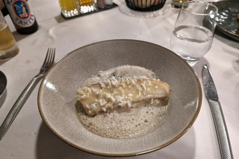 メインのお魚料理
