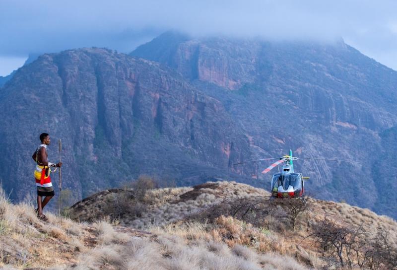ヘリコプター遊覧