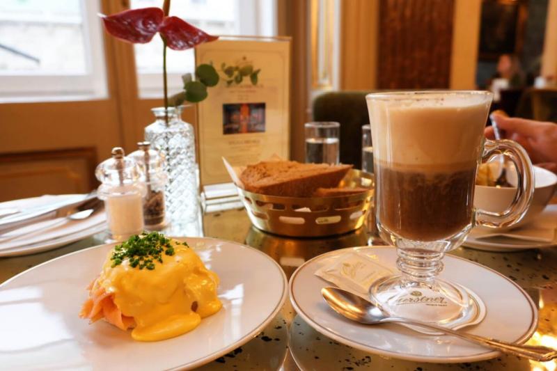 オーストリア王室御用達のカフェ、ゲルストナー