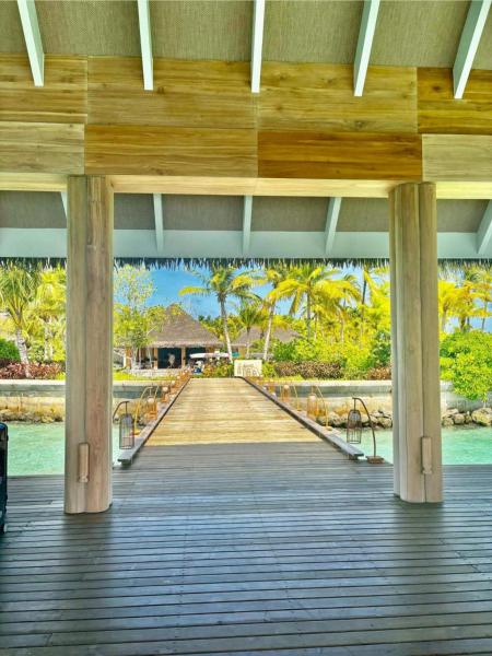 復路のスピードボート待ち