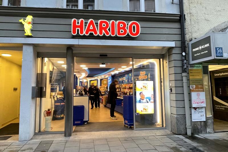 ミュンヘンで立ち寄ったHARIBO本店