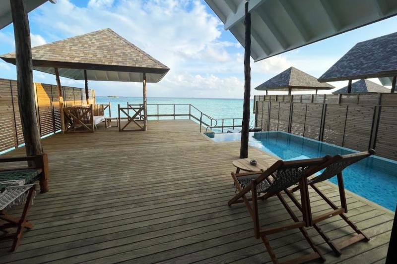 先ほどのデッキより大きい！