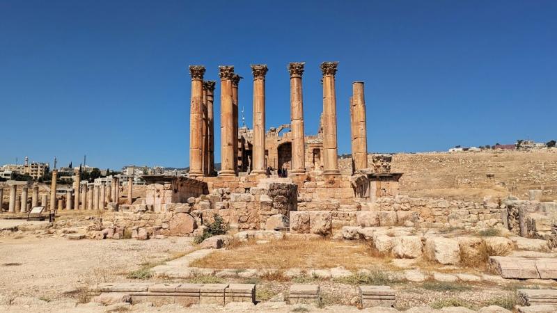 アルテミス神殿。都市の守護女神アルテミスに捧げられた神殿の跡