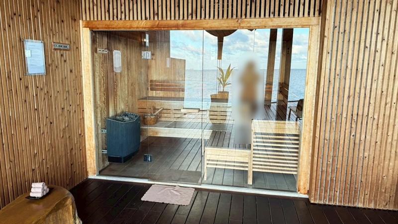 サウナ施設。リゾートで整っちゃいましょう♪