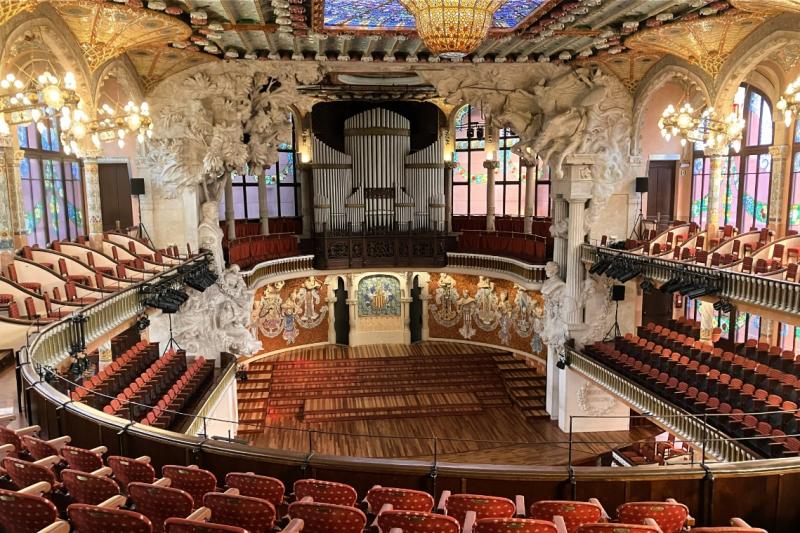 カタルーニャ音楽堂（バルセロナ）