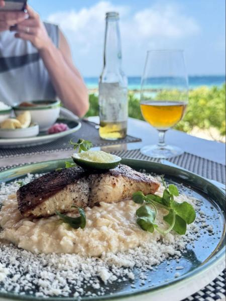 どのレストランからもきれいな海が見えました