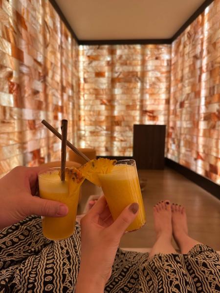 スパ。レジデンスでマッサージを受けられます