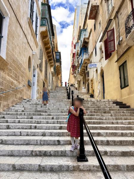 バレッタの階段