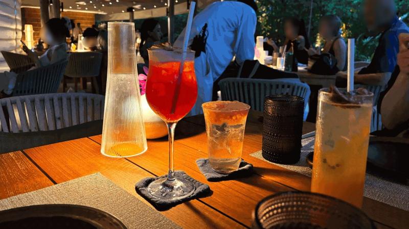 カクテルやモクテルは種類がたくさん