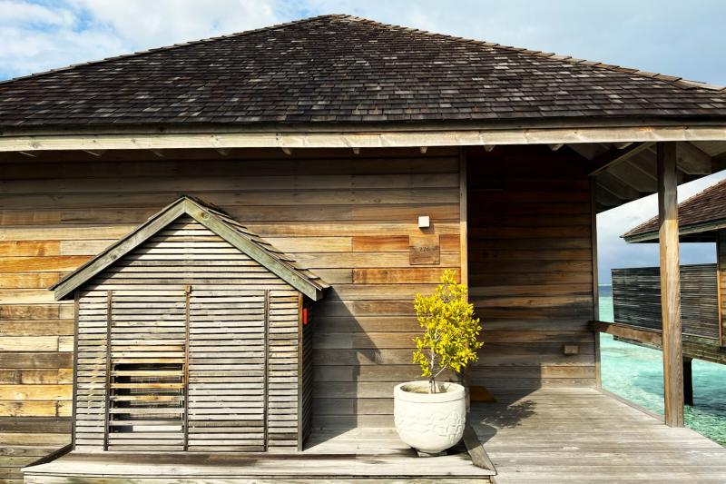 水上ヴィラ外観